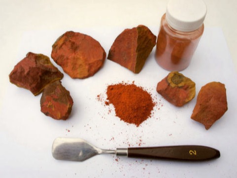 гематит - минерал красной охры